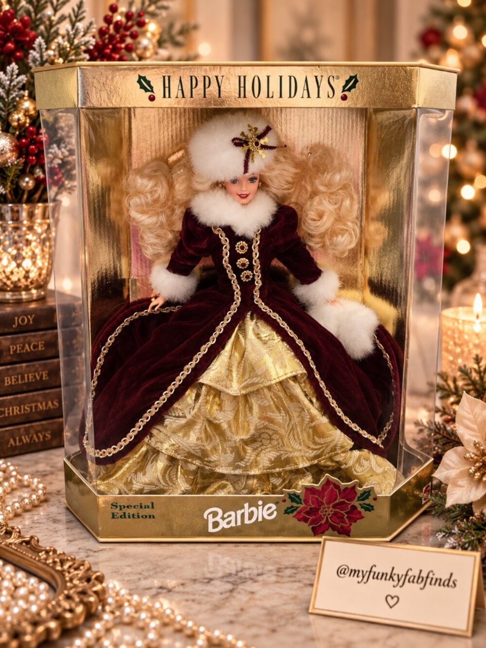 1996 Special Edition Happy Holidays Barbie